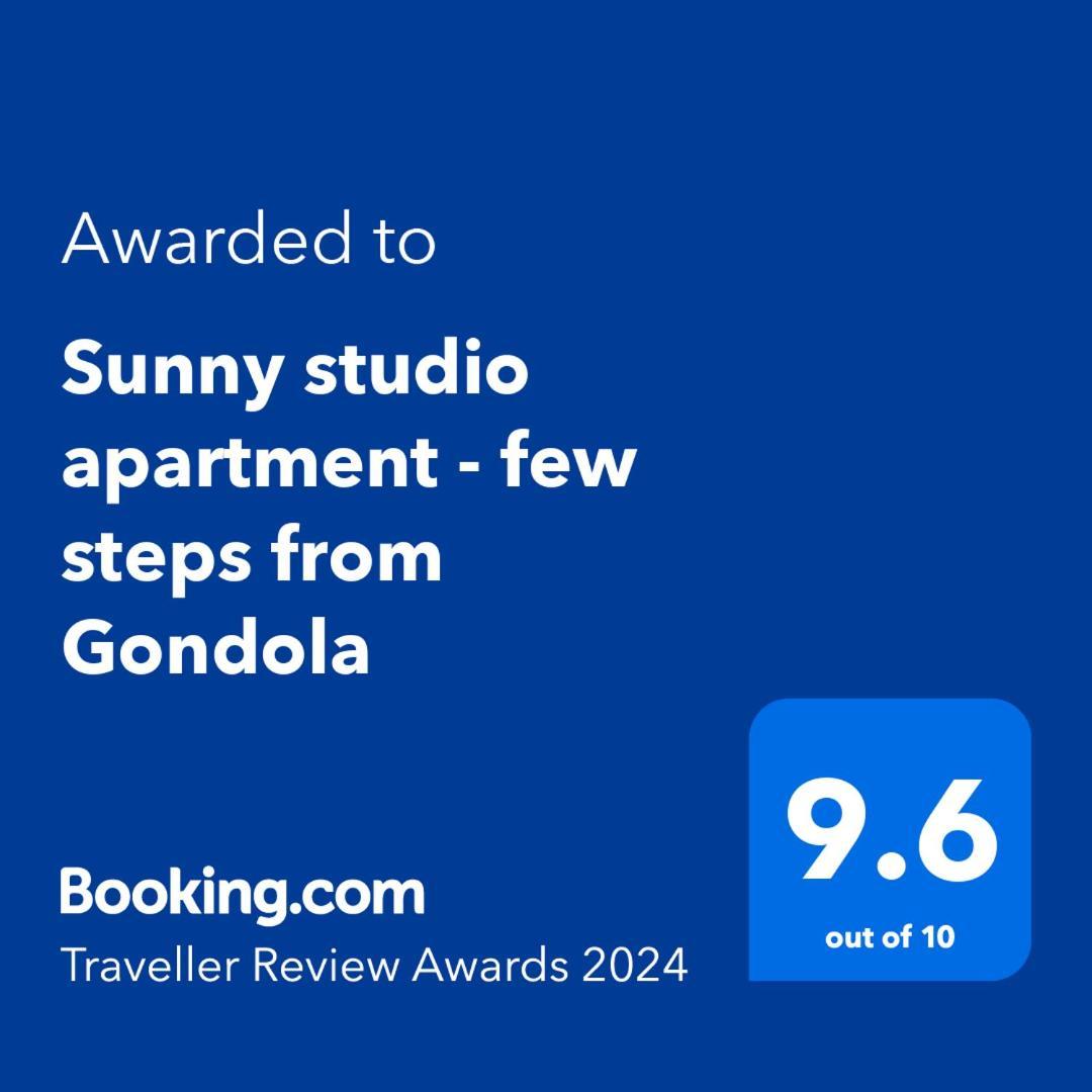 Sunny Studio Apartment - Few Steps From Gondola Bansko Buitenkant foto